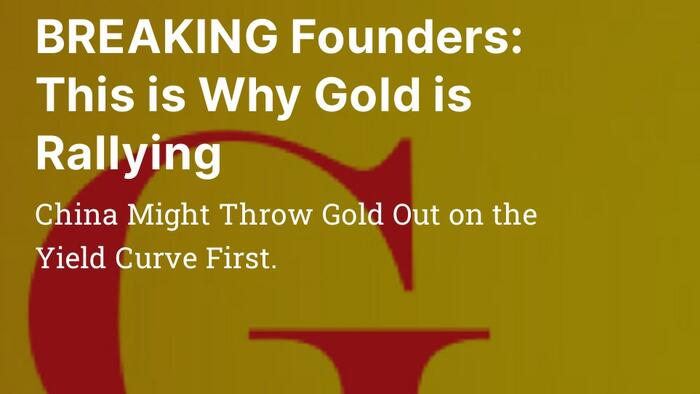 This is Why Gold is Rallying - Vimarsana News