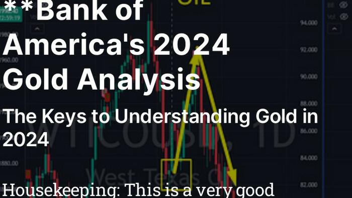 BOA's 2024 Gold Analysis Asks Some Questions - Vimarsana News