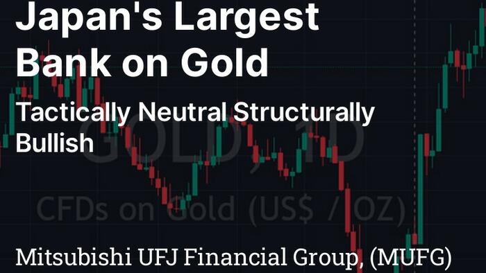 MUFG: Gold Hedging Two Risks Nicely Now - Vimarsana News