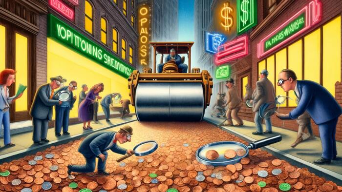 Picking Up Pennies In Front Of A Steamroller - Vimarsana News