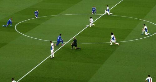 UK Premier League Footballers Likely To Stop ‘Taking A Knee’ For BLM