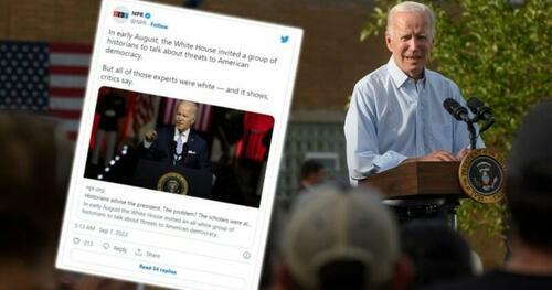 NPR Slams Biden For Meeting With Historians Because They Were All “White”