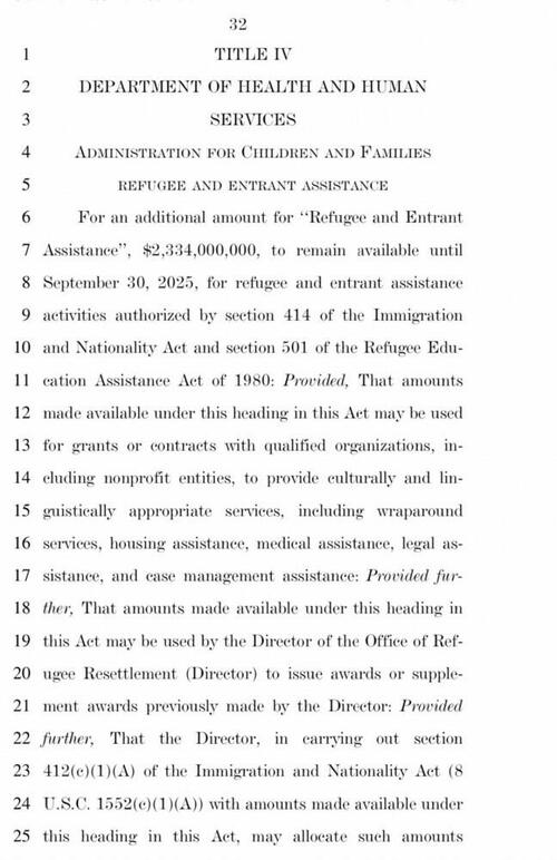 Scandalous Senate ‘Deal’ Allows 1.5 Million Illegals Per Year, Allocates .3B to NGOs Trafficking Them, And Gives B To Ukraine