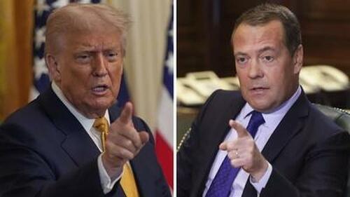 Trump Deploys 2 Nuclear Subs After Medvedev’s “Foolish, Inflammatory” Statement