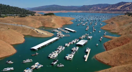 Houseboats Evacuated From California's Lake Oroville
Amid Megadrought  2