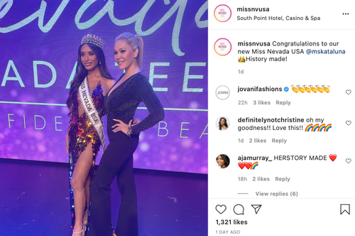 Man Crowned Miss Nevada USA, First In Pageant
History  2