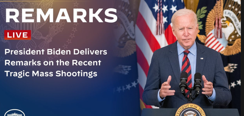 Watch Live: Biden Addresses Gun Violence, Following Spate Of Mass Shootings
