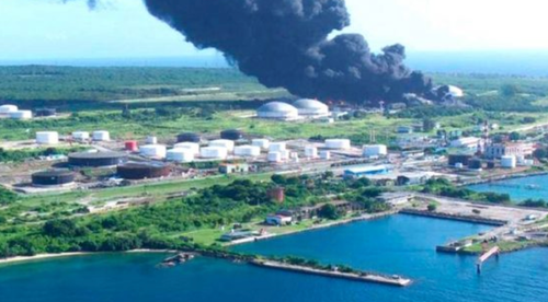 Cuba’s Largest Thermoelectric Power Plant Offline Amid Depot Blaze