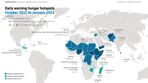 Global Food Crisis Worsens As Hunger Hotspots Identified