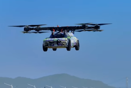 Watch: Chinese Tech Firm Mounts Drone On Car And Flies It