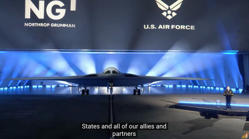 Maiden Flight Of B-21 Raider Stealth Bomber Delayed | Tea Party ...