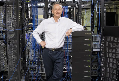 Geoffrey Hinton, pionnier de l'I.A - informaticien chez Google