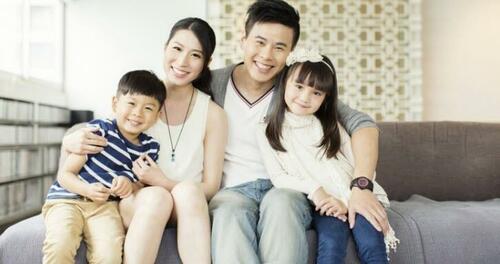Le modèle d'une famille chinoise au 21ème siècle