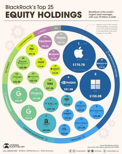 From Merck To Microsoft: These Companies BlackRock ‘Controls’ The Most Of 2023-06-25_09-42-48