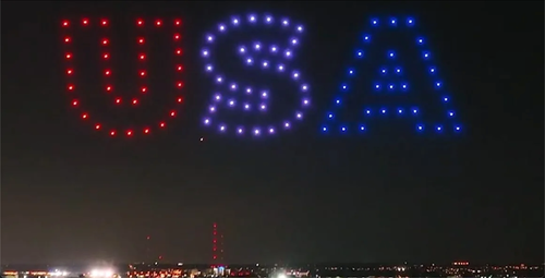 US Cities Replacing Fireworks With Drones, Citing Sustainability Concerns