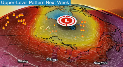 Forecasting Models Show Third Round Of Canadian Wildfire Smoke Headed To US