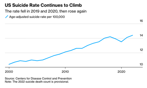 Suicides And Drug Overdoses Hit Record Highs