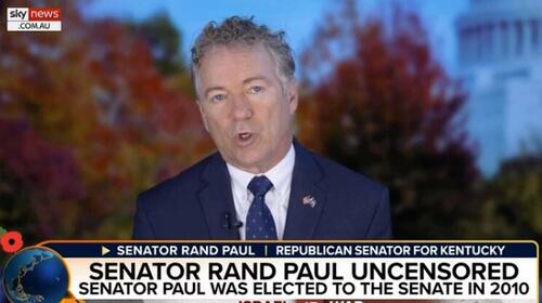 <div>Watch: Rand Paul Says It's 