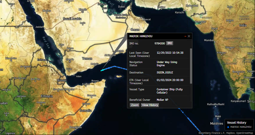 Red Sea Chaos: Maersk Ship Hit By Missile; US Attack Helicopters Annihilate Houthi Rebel Boats