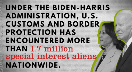 “Coming To Your Community”: Biden-Harris’ Open Borders Transforms America Into Terrorist Playground