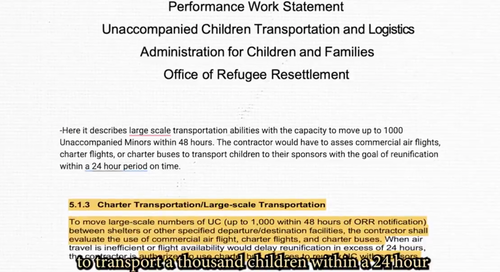 “Once You Know, You Cannot Unknow”: Whistleblower Reveals Fed-Funded Industrial-Sized Staffing Firm Shipping Migrant Kids Around US