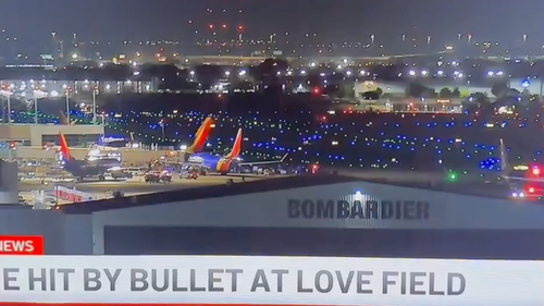 Bullet Strikes “Near Cockpit” Of Taxiing Southwest Boeing 737 At Dallas Airport – Tyler Durden
