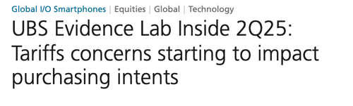 UBS Survey Finds “Little Growth” In Smartphone Units “Over Next Few Years” – Tyler Durden
