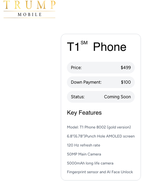 Cricket For MAGA: Trump Mobile Launches ‘America First’ Phone, Service