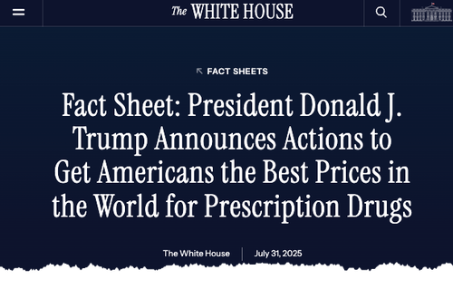 Trump Vows To Use "Every Tool In The Arsenal" To Force Big Pharma To Cut Drug Prices   thumbnail