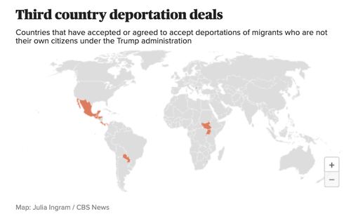 U.S. Kicks Off Migrant Deportations To Rwanda
