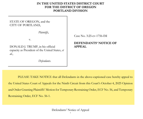 Judge Blocks Trump’s Portland Guard Deployment Amid Antifa Violence; ICE Targeted In Chicago Vehicle-Ramming Attack