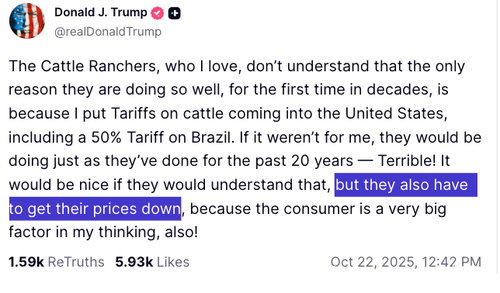 Trump Begins Tackling Cattle Shortage, Urges U.S. Ranchers To Lower Prices thumbnail