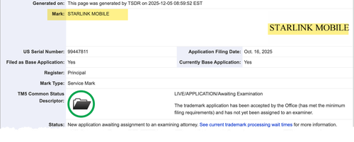 SpaceX Trademark Filing Signals “Starlink Mobile” May Soon Take Aim At AT&T, Verizon