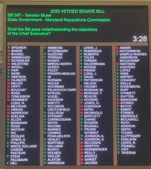 One-Party-Rule Maryland Democrats Ignore Power Bill Crisis, Push Ahead With Slavery Reparations Study