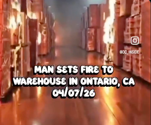 "There Goes Your Inventory": Disgruntled Worker Sets Fire To Million-Square-Foot Toilet Paper Warehouse