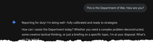Google In Talks With Department Of War To Deploy Gemini AI In Classified Settings