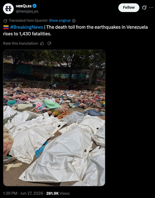 Boots On The Ground? US Military Begins Humanitarian Operation In Quake-Ravaged Venezuela