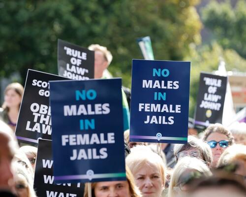 Scottish Court Rules Against Biological Males Being Held In Women's Prisons
