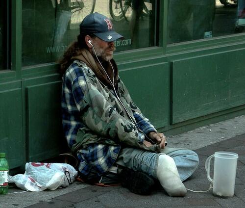 A homeless Vet in Boston - Photo courtesy r0sss 