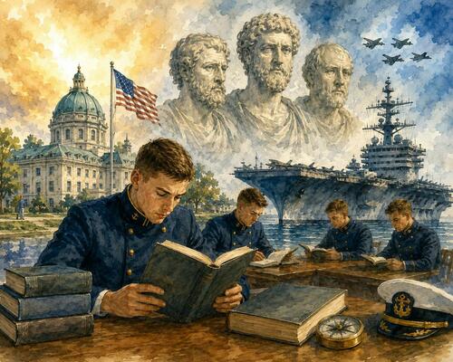 American Naval Academy Cadets Prepare For War With Stoic Philosophy