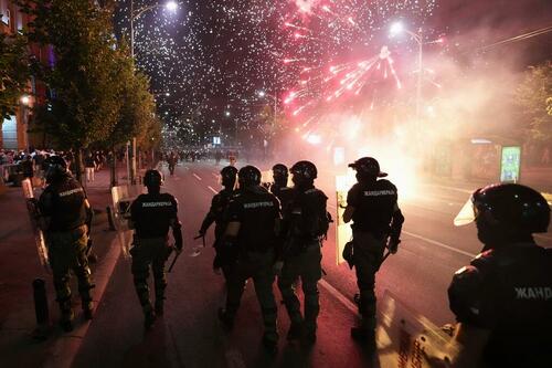 “A Matter Of Days Before They Start Killing In The Open Streets”; Serbia President Decries Opposition Protests