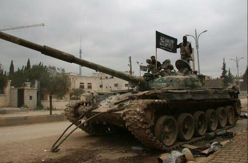 A tank in Syria