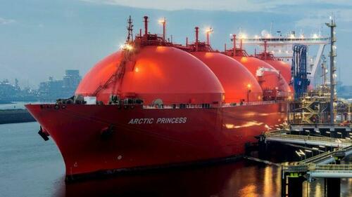 The LNG carrier Arctic Princess.