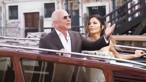 Eco-Hypocrites Take Hundreds Of Private Jets To Bezos Wedding