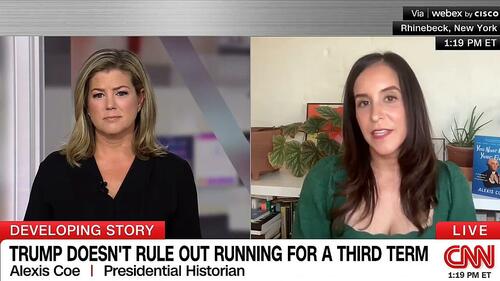 CNN Fearmonger's Trump's "Despot" Talk Of Third Term Is "A Serious Threat"