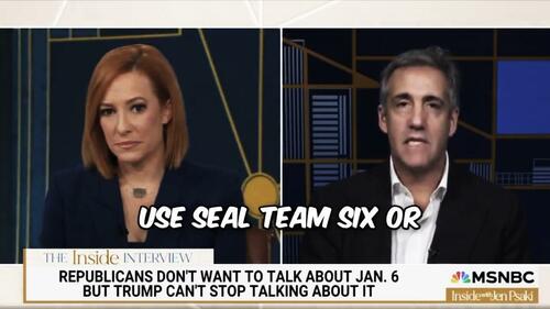 Deranged Michael Cohen Claims Trump Will Use Navy Seals To “Round Up” Political Opponents