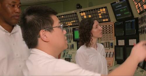 Entergy's diverse nuclear power plant control room.