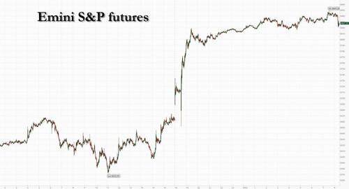 US Futures, Global Stocks And Bonds Soar On Ceasefire Relief, Oil Plummets