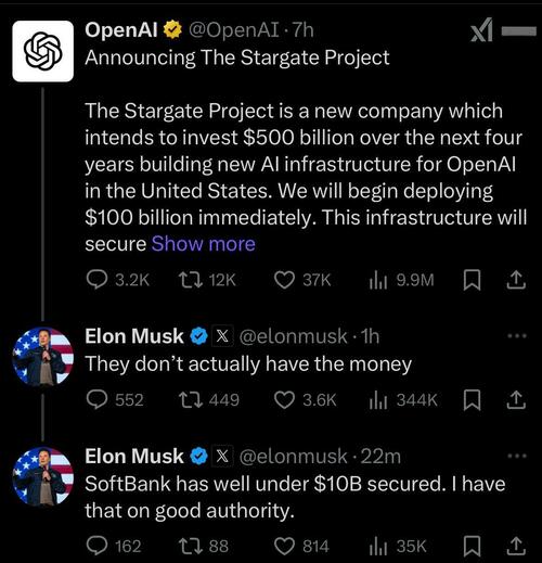 Sam Altman, Masa Son's Massive "Stargate" Initiative Flops, Nothing But Hot Air Between Two Egomaniacs thumbnail
