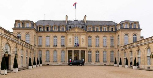 Palais de l'Élysée où Macron et Scholz ont dit à Zelensky de rechercher la paix.
(Département d'État américain)
